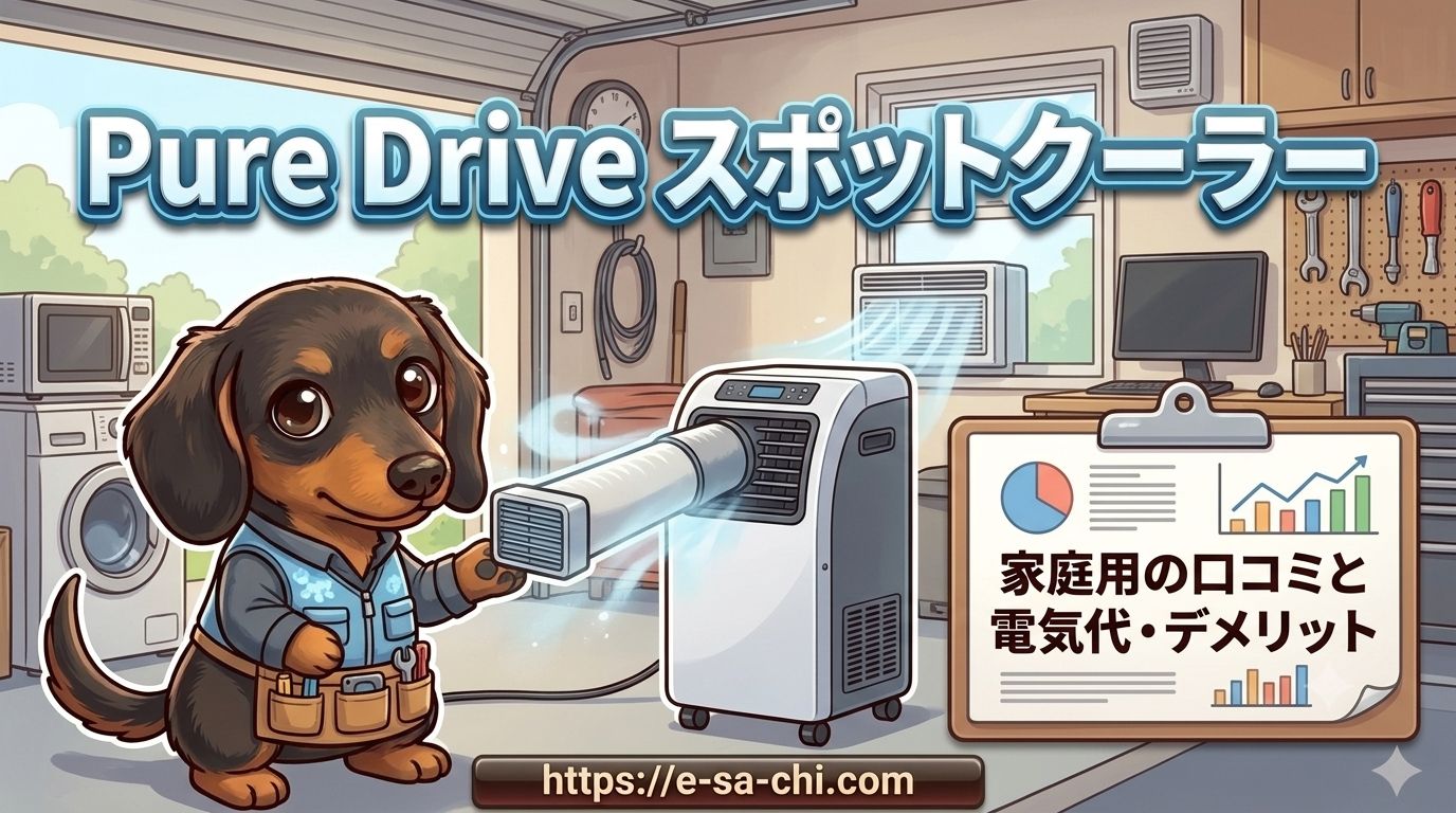 pure drive スポットクーラー 家庭用