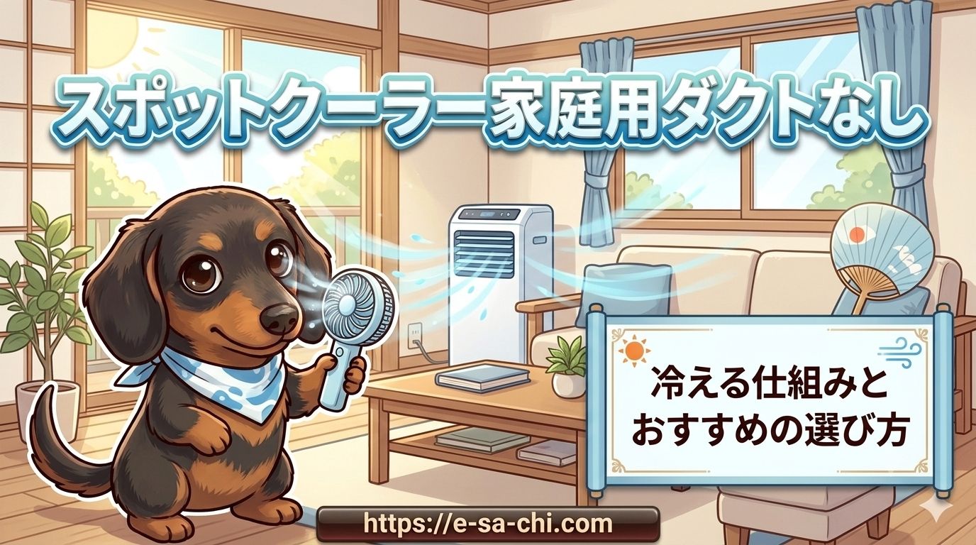 スポットクーラー 家庭用 ダクトなし