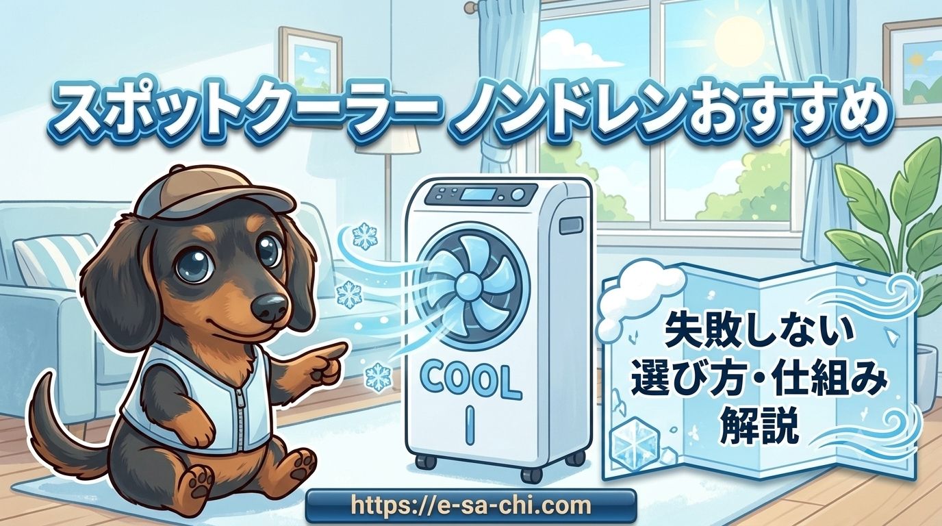 スポットクーラー ノンドレン おすすめ