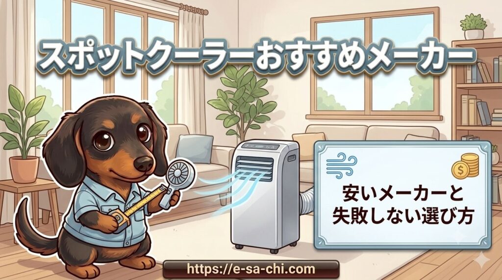 スポットクーラー おすすめ 安い メーカー