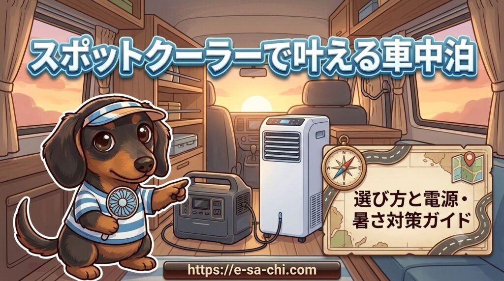 スポットクーラー 車中泊 おすすめ