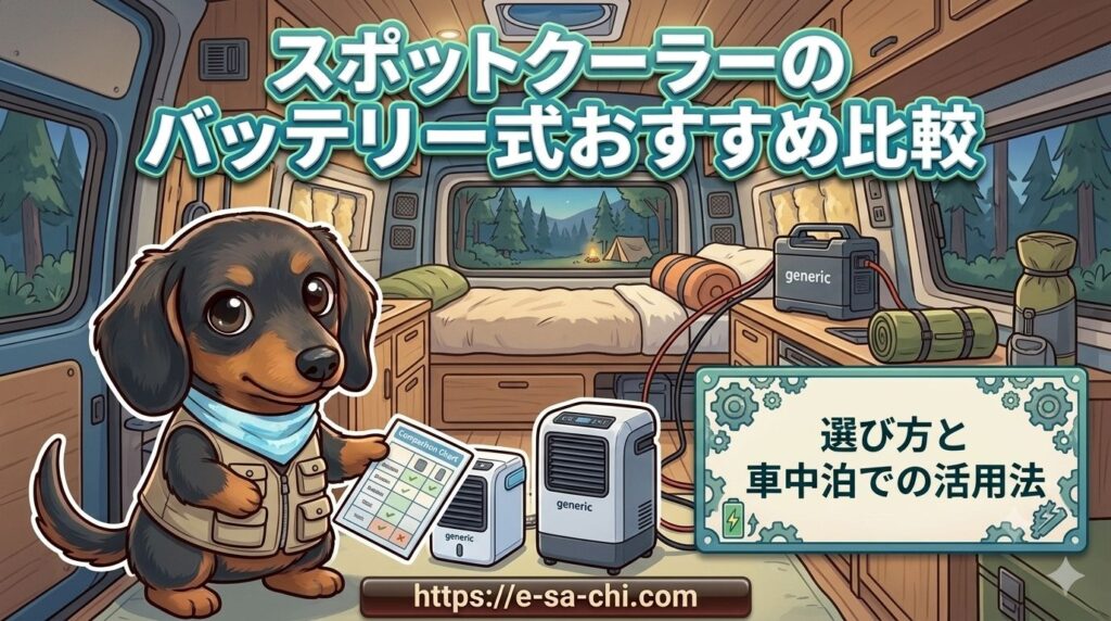 スポットクーラー バッテリー式